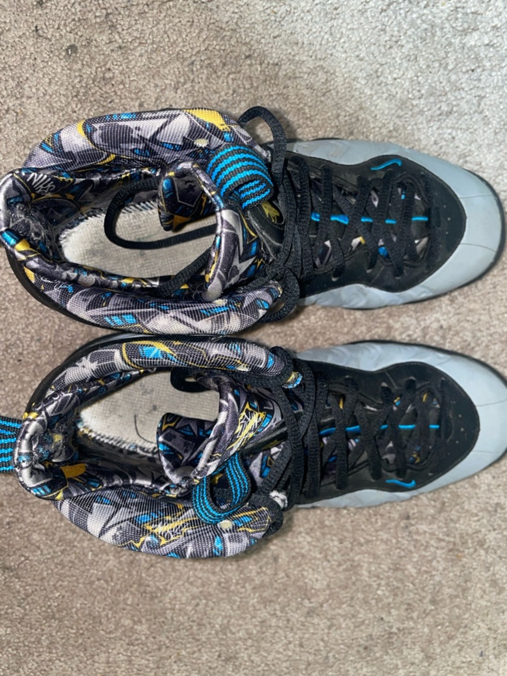 2019 Nike Little Posite One BG 'Graffiti' - Picture 6 of 6
